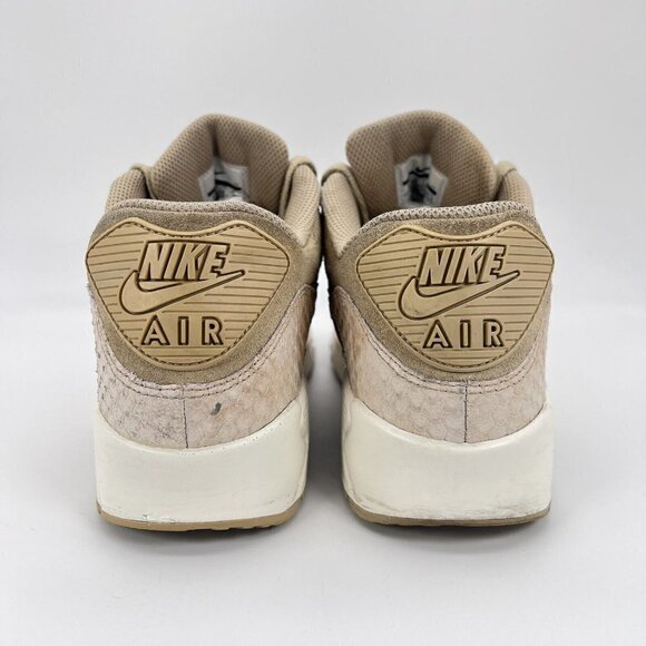 Nike Air Max 90 Linen Sail Snake" 896497-200 Women Size 8.5 Running Old Fashion - Picture 5 of 12